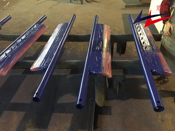 belt scraper after painting belt scraper after painting